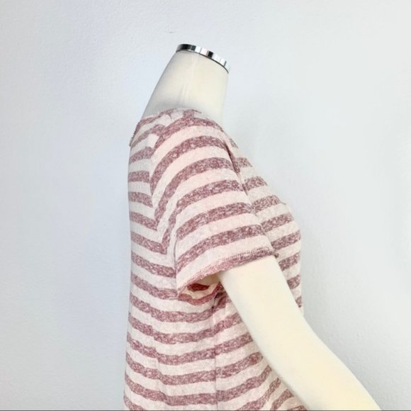 PROJECT SOCIAL T Striped V-Neck Top - Picture 5 of 8